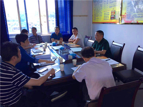 萬州區委常委，統戰部長羅瑩同誌，萬州區工商聯領導一行來伴釀造有限公司調研