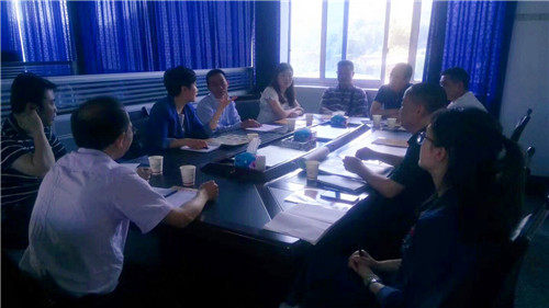 萬州區委常委，統戰部長羅瑩同誌，萬州區工商聯領導一行來伴釀造有限公司調研